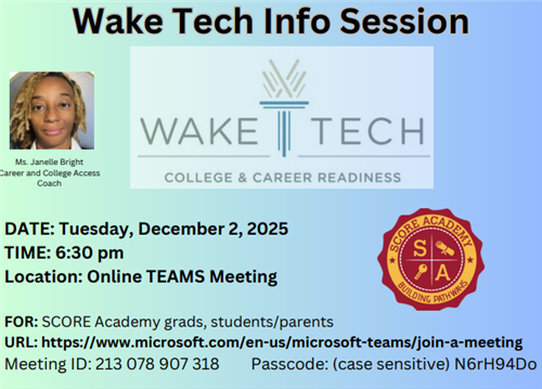 WTCC Info Session Dec. 2